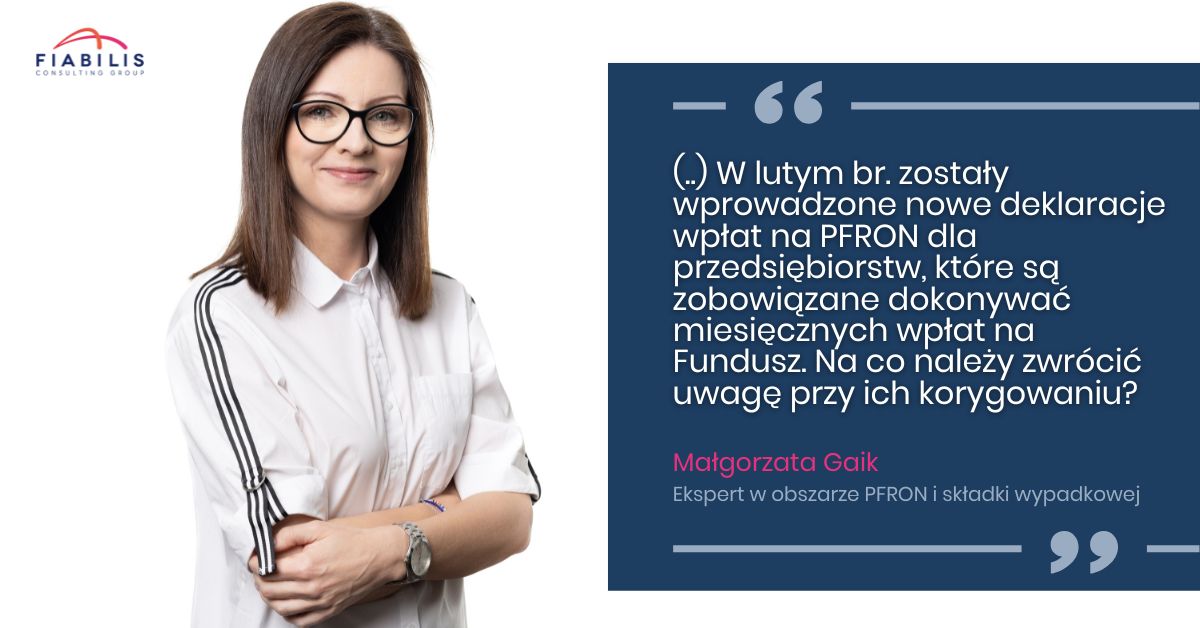 Korekta PFRON